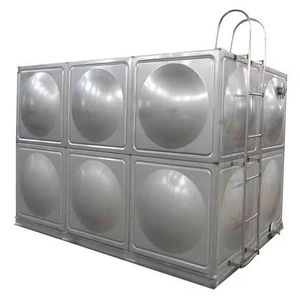 Food Grade Potable Water Potable-Water Stainless Tank for Hospital Building Applications