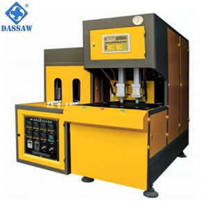 2 Cavity 100-350ml, Beverage Water Pet Materials Semi Automatic Blowing Making Pet Bottle Molding Machine for Water Filling Line