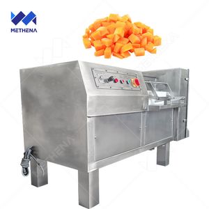 Large Commercial Fresh Chicken Breast Meat Fish Cube Beef Stick Pork Mutton Chop Vegetable Dicing Machine