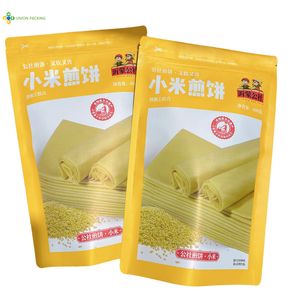 Metalized BOPP Three Sides Sealed Bag with Zipper for Salty Snacks