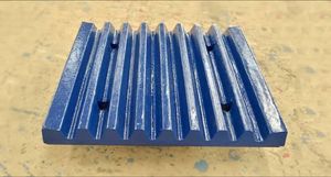Factory Made Jaw Plate High Manganese Steel Symons Crusher Wear Parts