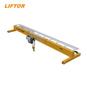 Liftor Brand Workshop Using Mobile Eot Electric Single Girder Overhead Bridge Crane with Low Price