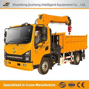 China Factory Supply 3/4/5/8 Ton Truck-Mounted Loading Cranes Truck Crane