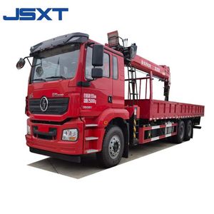 Shacman 6X4 Telescoping Boom Hydraulic Crane Straight Boom Truck-Mounted Crane Heavy Duty Truck New Customized
