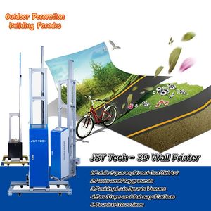 Jst-Wp3 3D Vertical UV Ink Direct Inkjet Printers Painters Spraying Printing Painting Machines for Wall/Glass Art Picture