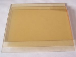 Transparent Ceramic Glass Panel for Fireplace Wood Pellet Stove