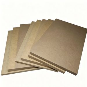 Plain MDF Panel E1 Grade MDF Sheet Modern Design Home Furniture Use First-Class Quality