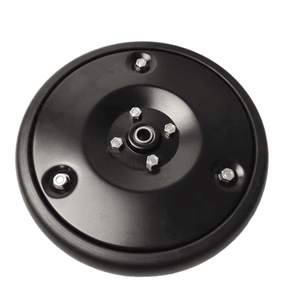Durable 12.8 Inch Rubber Press Wheel for Efficient Seed Planting