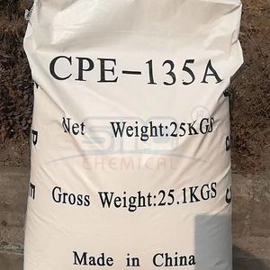 Wholesale Price PVC Additives Processing Aid CPE 135A Chlorinated Polyethylene for PVC Pipes