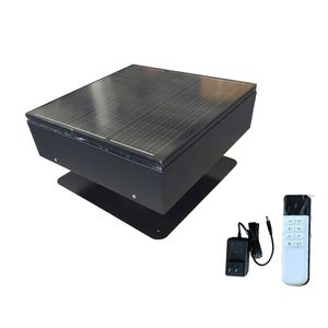 60W Smart Solar Roof Vent Fan 3000CMH Solar Powered Attic Fan Exhaust Ventilation Fan in Homes/Farm/Factory