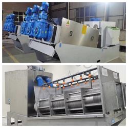 Automatic Mechanical Multi Disc Screw Filte Press PAC/PAM Sludge Dewatering Machine