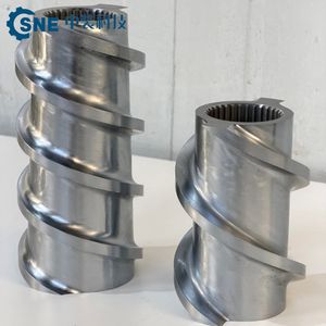 Bestselling Customization Modular Design Flexible Configuration Support OEM Extruder Screw Element for Cable Materials Production