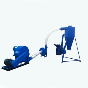 Hot Selling 500kg/H Wood Branch Crusher Wood Crushing Machine