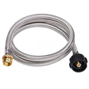 Stainless Steel Braided Hose for Portable Camp Stove Connection