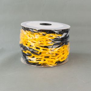 Traffic Safety Road Warning 6mm Plastic Barrier Chain for Crowd Control