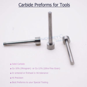Tungsten Cemented Tungsten Carbide Preform Blanks