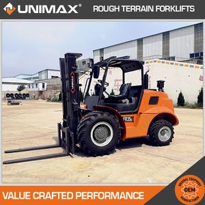 Durable 8ton 10ton 12ton 13ton 14ton Transportation Forklifts Rough Terrain Forklift Trucks Forklift Straight Mast Forklift 4X4 Fork Lift All Terrain Fork Lift