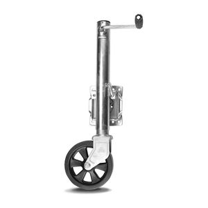 1500lbs Best Sidewind America Boat Marine Swivel Trailer Jack with 10inch Travel Jockey Wheels