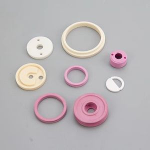 Industrial Ceramics 95% 99% Ceramic Pipe / Alumina Ceramic