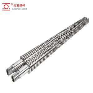 ISO Certified High Precision Twin Screw Extruder Conical Screw Barrel