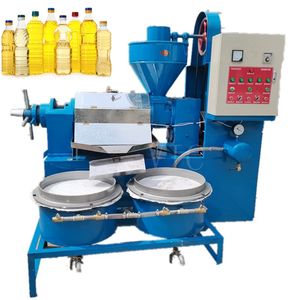 800 kg/h double filter drum auto combined oil press machine