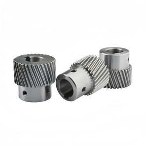 Custom Gear Machining OEM Fabrications Service Precision CNC Machining Parts Double Spur Gears Steel Gears