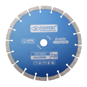 9inch 230mm Diamond Saw Blade Cutting Disc for Concrete Marble Granite
