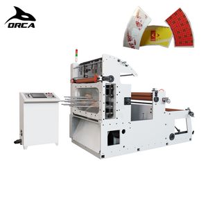Automatic Paper Cup Punching and Die Cutting Machine