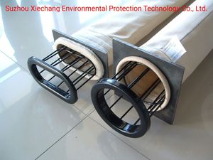Filter Bag with Carbon or Stainless Steel Cage for Dust Collector