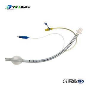 Medical Disposable Reinforced PVC Endotracheal Tube with Suction Lumen