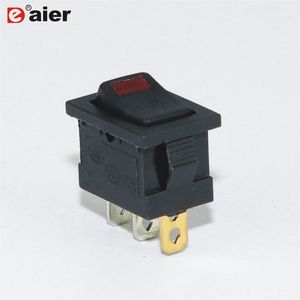 Mini on off 3pin DOT LED Illuminated Kcd1-2-101en Auto Rocker Switch