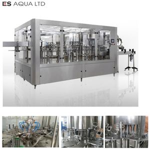 Automatic Bottle Water Washing Filling Capping Labeling Packing Blowing Machine