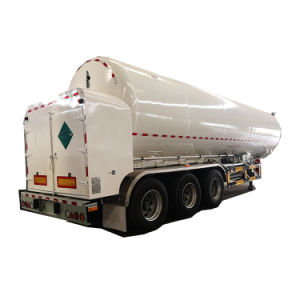 20m3 40m3 Cryogenic Liquid Oxygen Nitrogen Argon Transport Tank LNG Transporter Truck Semi-Trailer