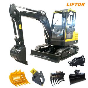 Best Cheap Multifunction Hydraulic Diesel Small Digging Machine Digger