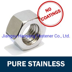 Custom Nut Hex Nut 3/8"-16 Stainless 304 18-8