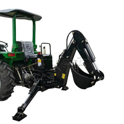 3 Point Hitch Pto Hydraulic Farm Tractor Backhoe Attachment Excavator