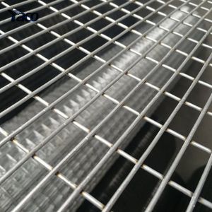 Black PVC Coated Welded Wire Mesh Panel 1X2 Inch Garden Fencing