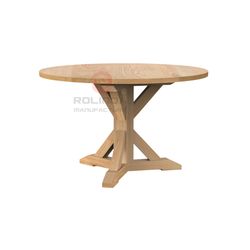 Commercial Heavy Duty Solid Wood Event Furniture with Folding Bar Counters and Pedestal Round Dining Tables