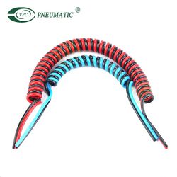 PU4mm 6mm 8mm 10mm 12mm Polyurethane Pneumatic Coiling Spiral Hose