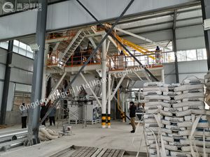 Full Automatic Dry Mix Mortar Production Line for Manufacturing Matching Mortar Raw Materials of Mini Plaster Machine Interior Exterior Wall Plaster Render