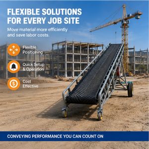 Industrial Long Distance Stable Operation Conveyor Belt System Professional Mining Conveyor