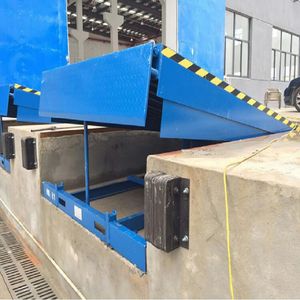 Hydraulic Electric Dock Ramp for Cold Storage Warehouse Truck Loading Unloading Heavy Duty Industrial Loading Platform