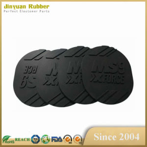 Custom Design Rubber Parts Embossed Self Adhesive Silicone 3D Rubber Labels