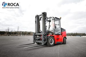 Semi/Full Electric Self Litting Stacker Forklift