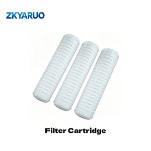 10 Inch PP Melt Blown & Pleated Filter Cartridge for Industrial & Household Water Treatment, Spare Parts for RO Water Purifier & Water Filter System