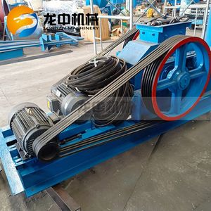 Gold Chromite Ore Double Roller Crusher Gravel Stone Roller Crusher Crushing Mining Machine