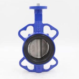 Ductile Iron Two-Way Butterfly Valve with Durable Soft Seal