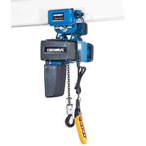 1t 6m Brima European Type Electric Chain Hoist with Electric Trolley