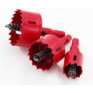 Factory Direct Sale Custom Diameter Brazed Diamond Hole Saw Great Wall Tooth Carbide Bi Metal Hole Cutter for Steel Metal
