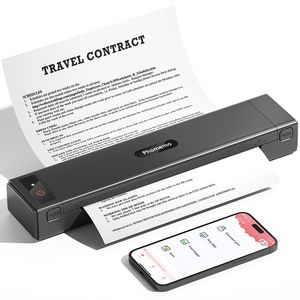 Thermal Mini Handheld Portable Printer A284 Inkless Bluetooth